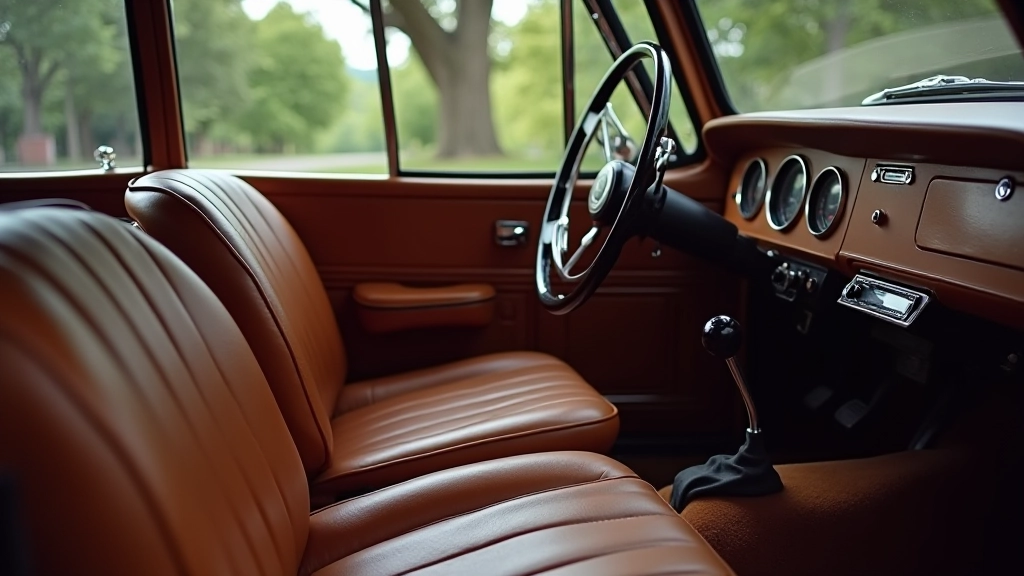 Dodge Magnum XE interjeris – originalios stilizuotos kėdės ir prietaisų skydelis